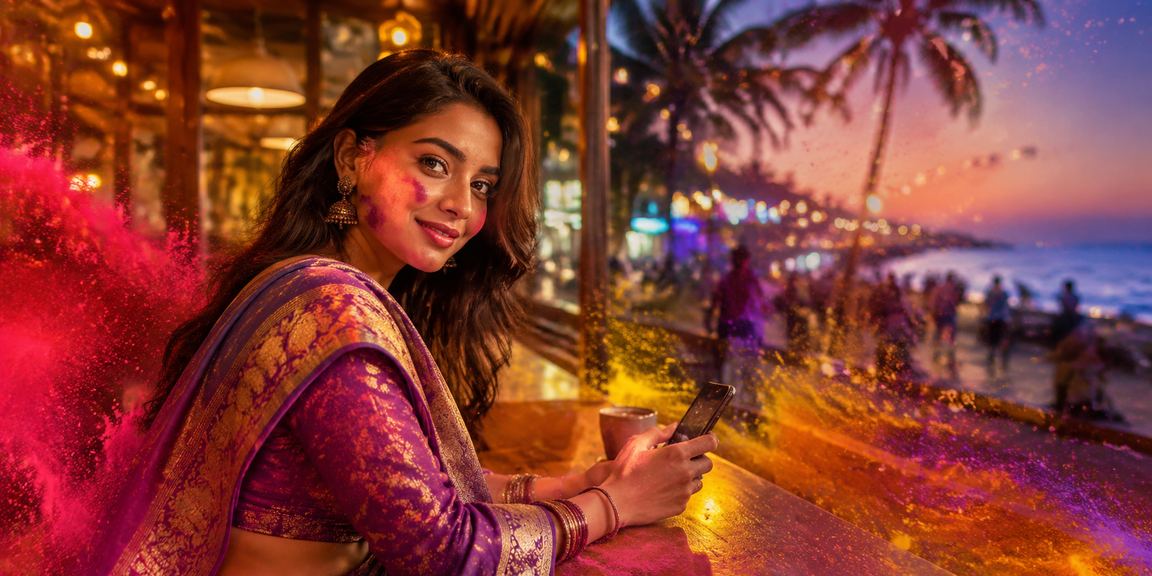 Festive holiday IPL live casino promotions beach setting
